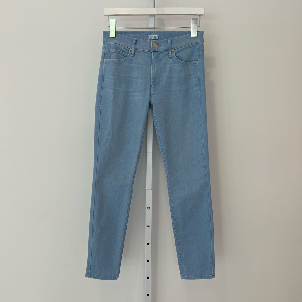 MOTHER THE MUSE ANKLE LIGHT BLUE HUSH JEANS STYLE 1042X-252 SIZE 27 NWOTS!